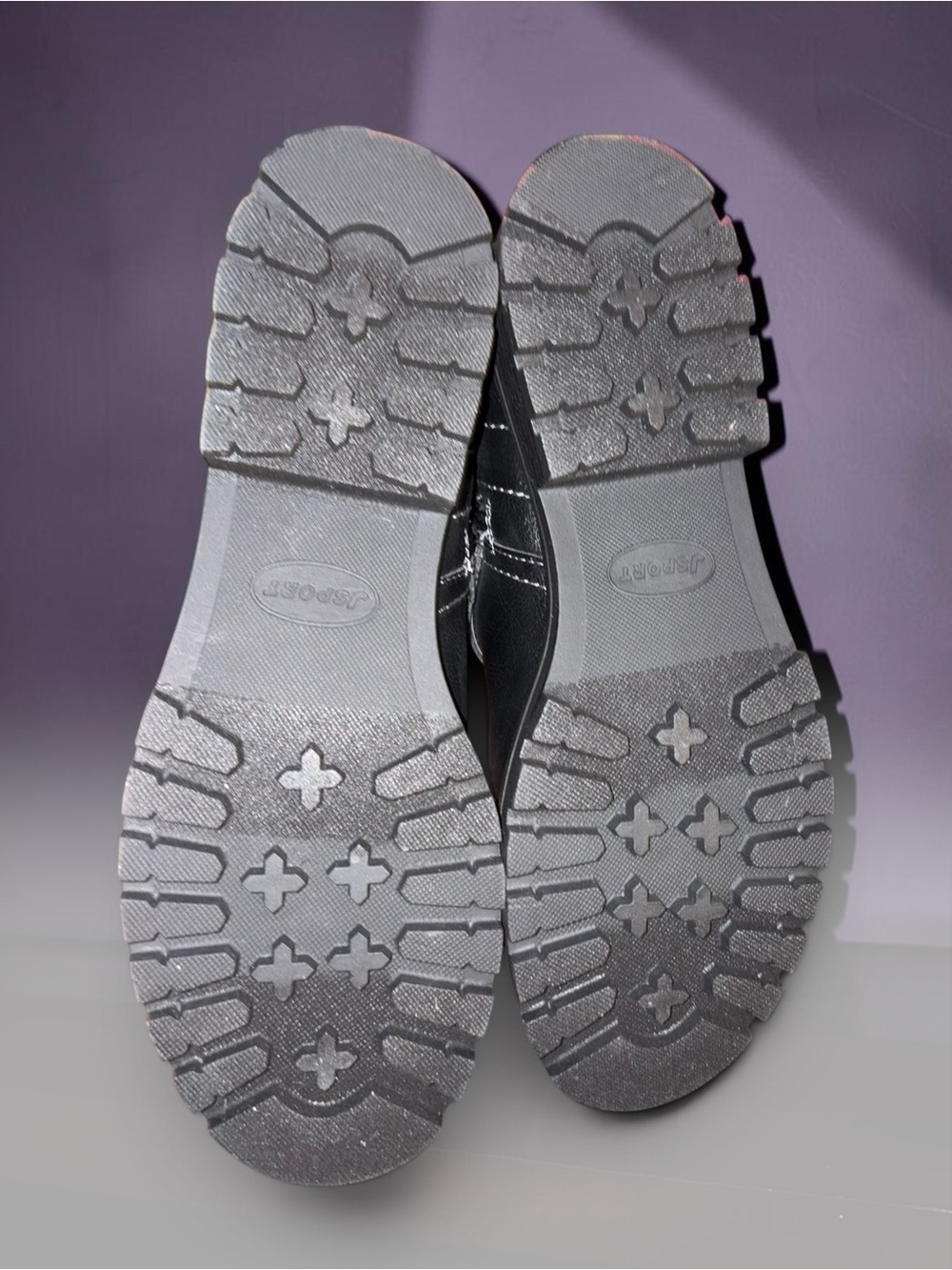 JSport by Jambu Violet Black Ankle Boots - Picture 5 of 6